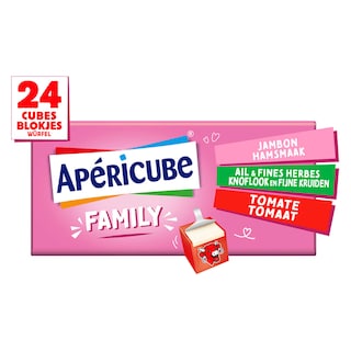 Apéricube | Fromage apéritif | Family | 24c 125 gr