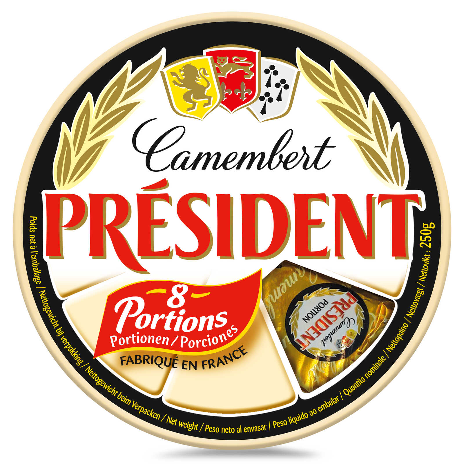 Président Camembert | Porties
