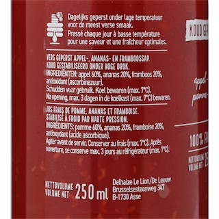 Delhaize | Jus | Pomme | Ananas | Framboise 