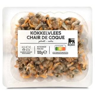 Delhaize | Chair de coque | Cuit 100 gr