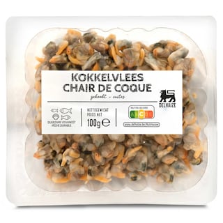 Delhaize | Kokkelvlees | Gekookt 100 gr