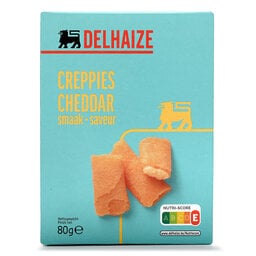 Delhaize | Creppies | Cheddar 80 gr