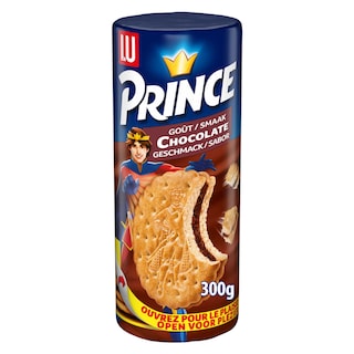 LU | Prince | Koekjes | Chocoladevulling | Chocolade 