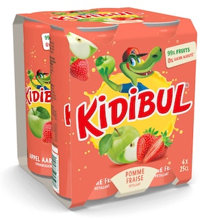 Kidibul | Jus | Pomme | Fraise 