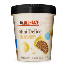 Delhaize | Mini delice | Mokka | Witte chocolade 