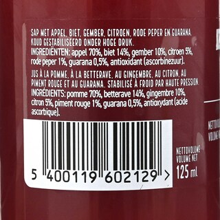 Delhaize | Shot | Red ginger 12,5 cl