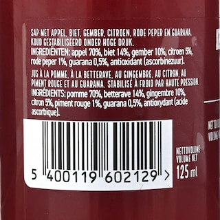 Delhaize | Shot | Red ginger 12,5 cl