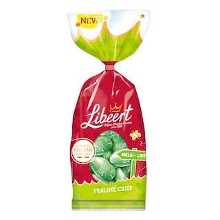Libeert | Chocoladeeitjes | melk praliné crispy 