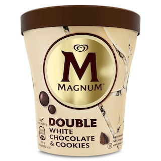 Magnum | Ijs | Witte chocolade | Coockies 