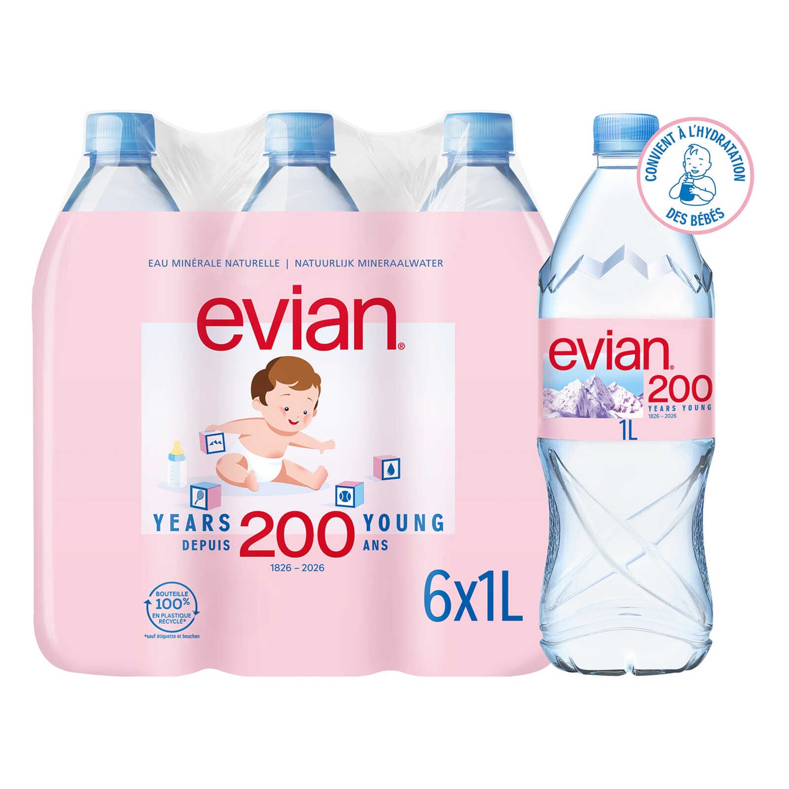 Evian Mineraalwater | Niet bruisend | PET
