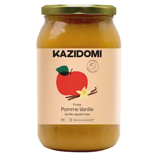 Kazidomi | Compote | Pommes vanille | Bio 