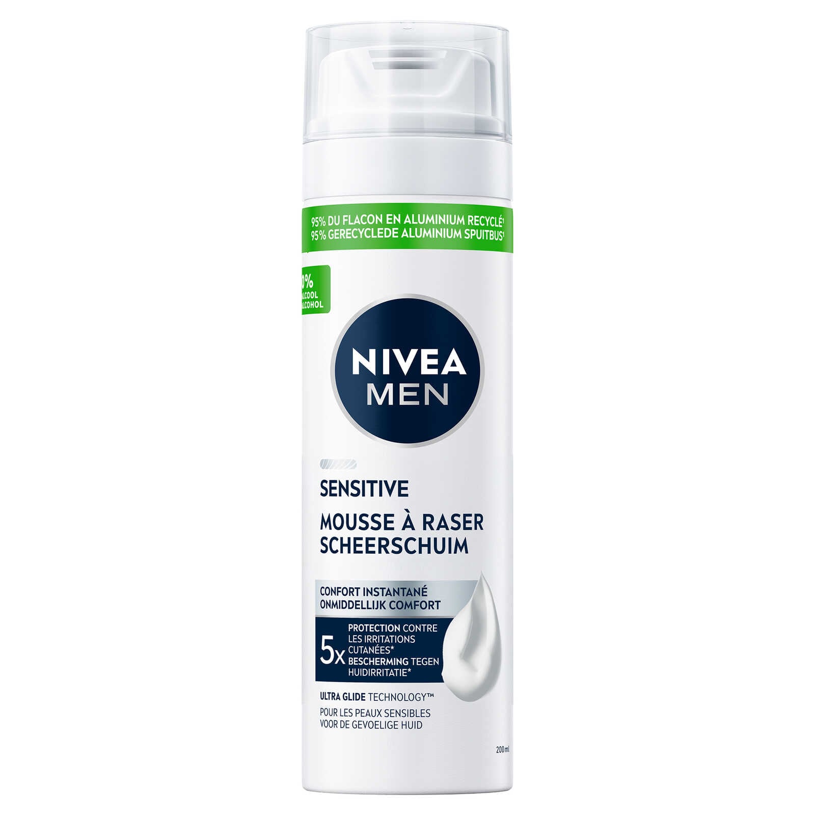 Nivea Scheerschuim | Sensitive | For Men | 200ml