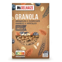 Delhaize | Granola | Amandelen & bosbessen | Omega 3 