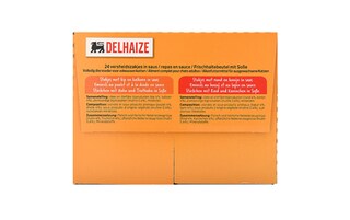 Delhaize | Aliment chat | Pouch | Adulte | Viande/poisson 24 x 100 gr