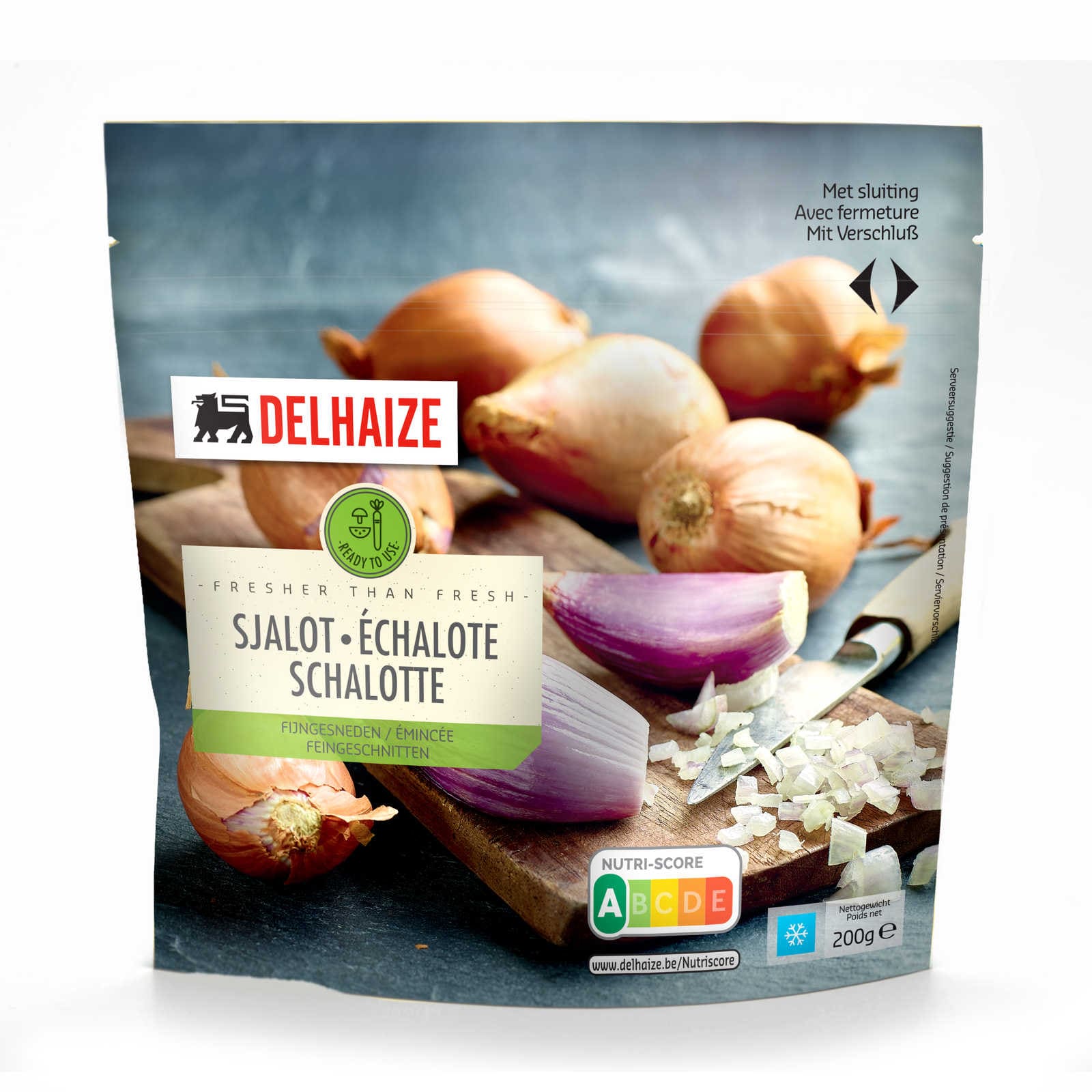 Delhaize Fijngesneden sjalot