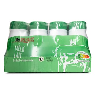 Delhaize | Lait | Demi-écrémé 