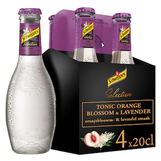 Schweppes | 4x20cl | Tonic | Orange & blossom 4 x 20 cl