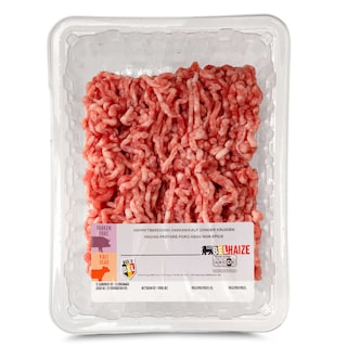 Delhaize | Hachis préparé| Porc-Veal | Non Epicé 300 gr