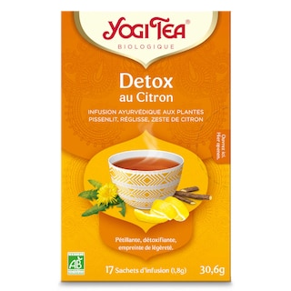 Yogi | Thé | Detox | Citron | 17S | Bio 