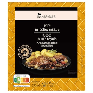 Taste of Inspirations | Coq au vin royale met krielaardappel 