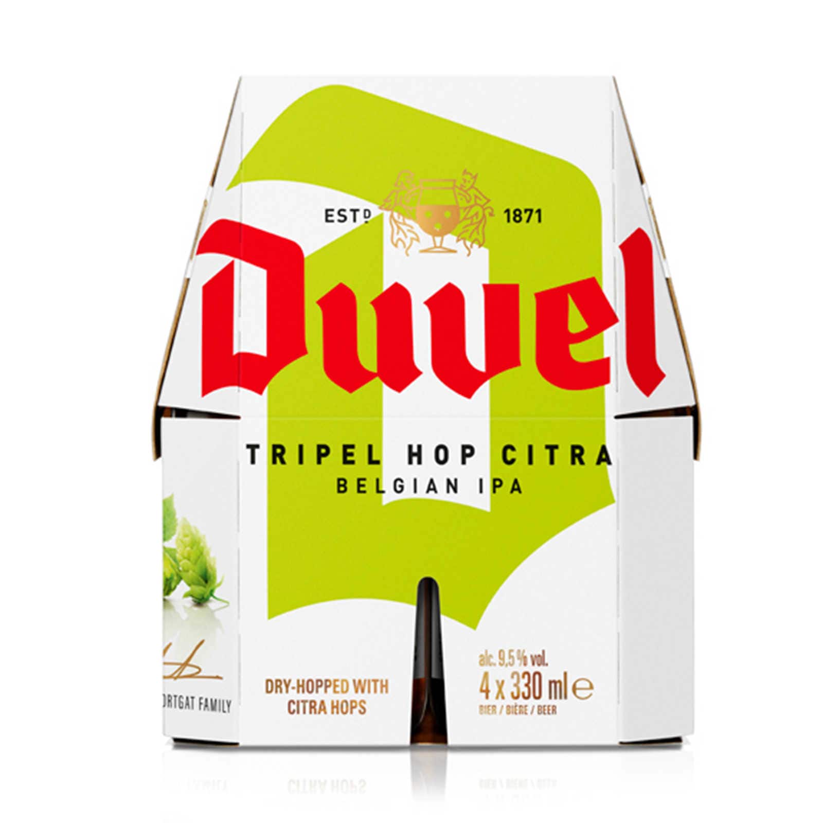 Duvel Blond bier | 9,5% ALC. | Fles