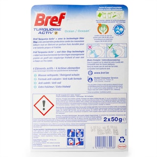 Bref WC | Bloc WC | Turquoise Activ+ | Océan 