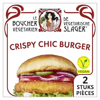 De Vegetarische Slager | Crispy chic| Burger | Vegan 