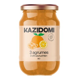 Kazidomi | Konfituur | Agrum | 100% vruchten | Bio 310 gr