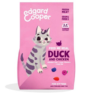 Edgard & Cooper | Aliment chat | Croquettes | Poulet & canard 750 gr