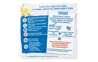 Nestlé | Yogolino | Laitage | Vanille | Bébé | 6 mois 4 x 100 gr