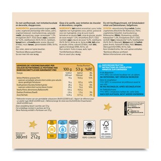 Delhaize | Mini | Buche | Vanille 4 x 9,5 cl