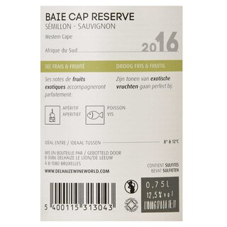 Afrique du Sud - Zuid-Afrika | Western Cape | Baie Cap Semillon Sauvignon Blanc 