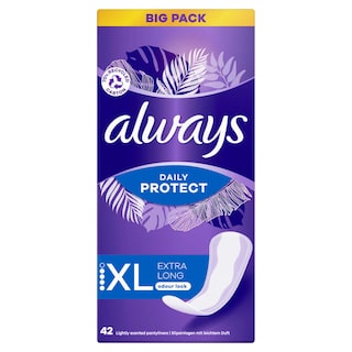 Always | Daily | Inlegkruisjes | Extra Protection Long+ 