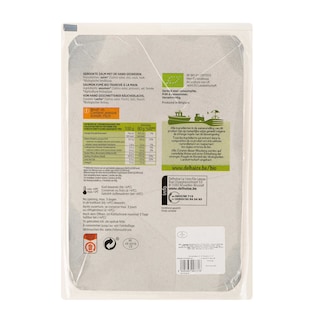Delhaize | Bio | Saumon | Fumé | Tranché à la main | Bio 