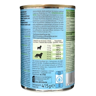 Delhaize | Aliment chien | Ragoût  | Adult | Agneau 