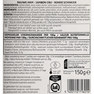 Delhaize | Jambon cru 