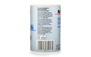 Delhaize | Sel marin | Fin | Iodé 125 gr