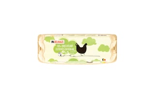 Delhaize | oeufs | Bruns | Larges 