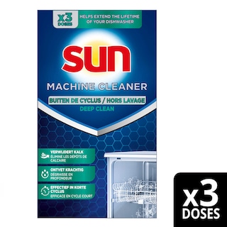 Sun | Vaatwasmachine Reiniger |  Regular  | 3x40 g 