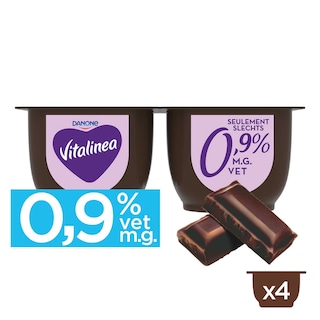Vitalinea | Dessert | Roomdessert | Chocolade | 0,9% 