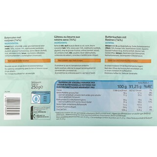 Delhaize | Gateau | Raisins 250 gr