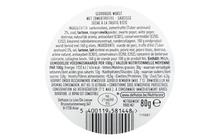 Delhaize | Fuet à la Truffe 80 gr