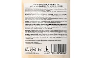 Delhaize | Sauce béchamel 