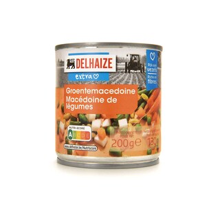 Delhaize | Légumes | Macédoine | Boîte 