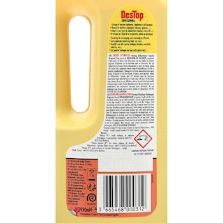 Destop | Déboucheur | Liquide | Express | 950ml 95 cl