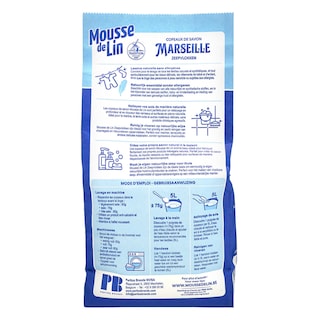 Mousse De Lin | Zeepvlokken | Savon de Marseille 750 gr