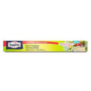 Toppits | Vershoudfolie | Easy Cut Systeem | 20m 20 m