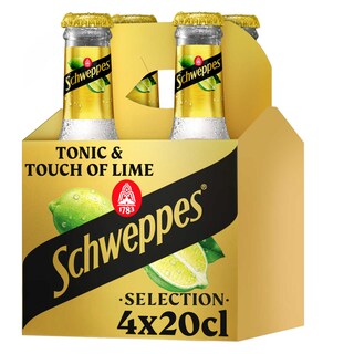 Schweppes | 4x20cl | Touch of lime 4 x 20 cl