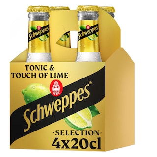 Schweppes | 4x20cl | Touch of lime 
