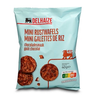 Delhaize | Rijst- & Maiswafels | Choco | Mini 